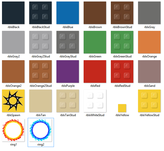 Texture - Roblox bricks and other decals